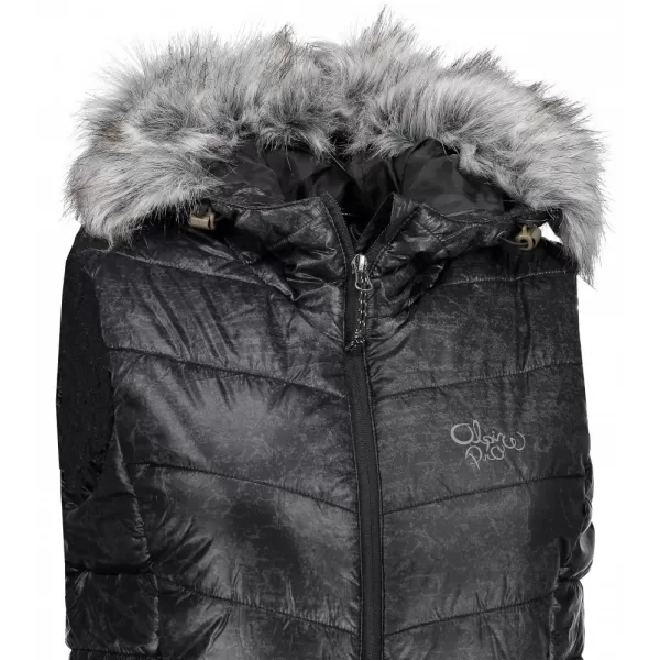  Dámská vesta ALPINE PRO GOTHICA 2 LVEK037 ČERNÁ 