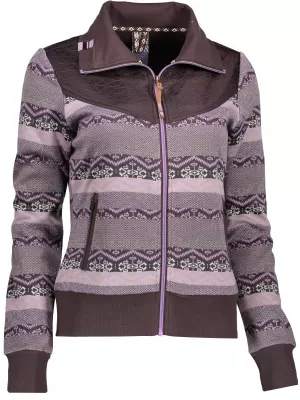 Dámská mikina TORSTAI LISA 841520235 CHOCOLATE BROWN