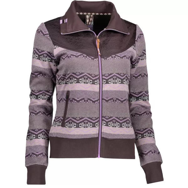  Dámská mikina TORSTAI LISA 841520235 CHOCOLATE BROWN 