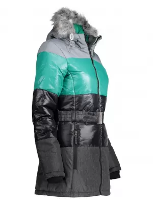 Dámská zimní bunda ALPINE PRO MARRIOTA LJCK168 ČERNÁ