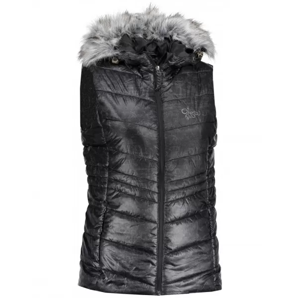  Dámská vesta ALPINE PRO GOTHICA 2 LVEK037 ČERNÁ 