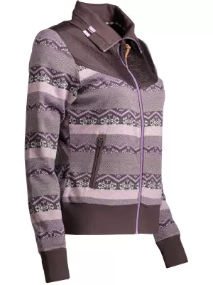 Dámská mikina TORSTAI LISA 841520235 CHOCOLATE BROWN