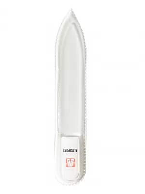 Manikúrový pilník 90 mm ALTISPORT MM BÍLÁ