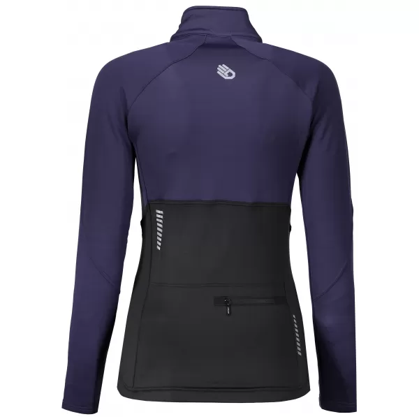  Dámská sportovní bunda SENSOR PROFI W 17200083 ČERNÁ/FIALOVÁ 