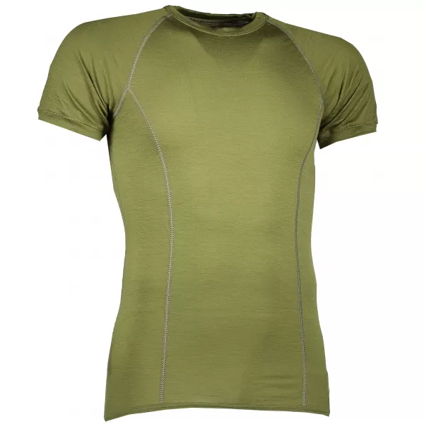  Pánské termoprádlo SENSOR MERINO ACTIVE krátký rukáv 17200017 SAFARI 