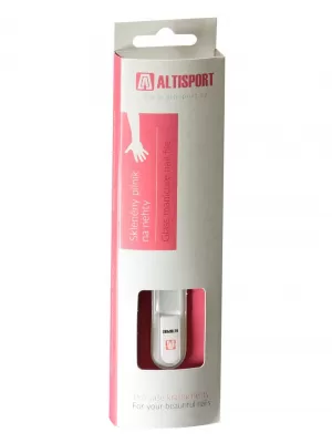 Manikúrový pilník 90 mm ALTISPORT MM BÍLÁ