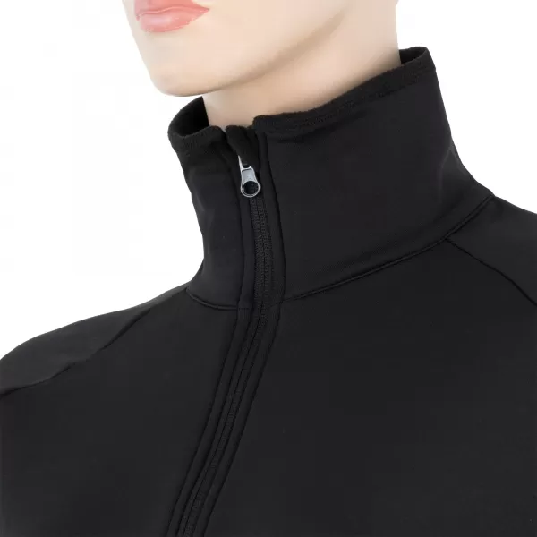  Dámská mikina SENSOR TECNOSTRETCH PATTERN celozip 17200076 ČERNÁ 