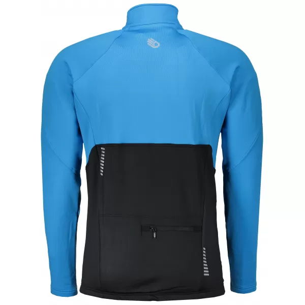  Pánská sportovní bunda SENSOR PROFI M 17200082 ČERNÁ/MODRÁ 