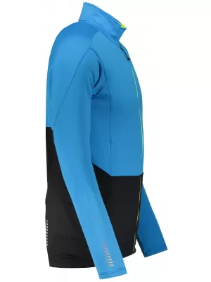 Pánská sportovní bunda SENSOR PROFI M 17200082 ČERNÁ/MODRÁ