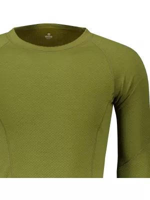 Pánské termoprádlo SENSOR MERINO DF dlouhý rukáv 17200031 SAFARI
