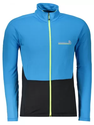 Pánská sportovní bunda SENSOR PROFI M 17200082 ČERNÁ/MODRÁ