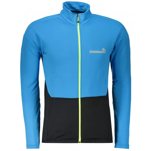  Pánská sportovní bunda SENSOR PROFI M 17200082 ČERNÁ/MODRÁ 