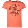Pánské triko s krátkým rukávem ICEPEAK MAX 957772687 CORAL/RED