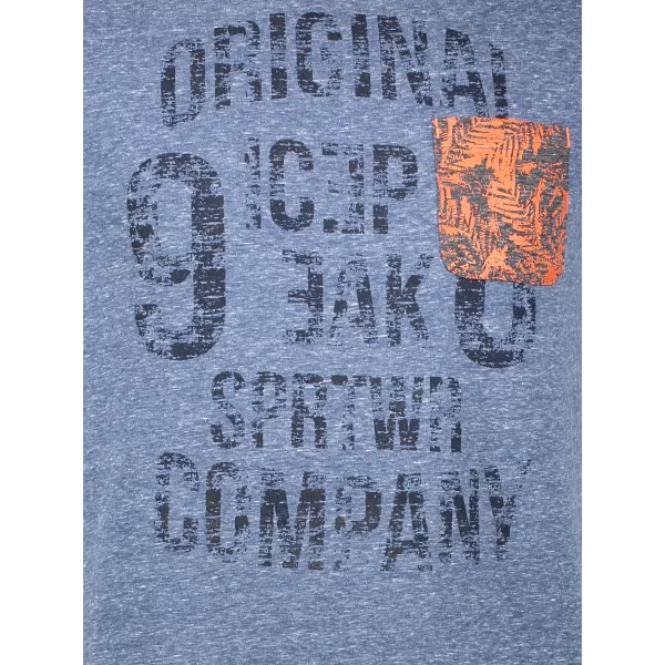  Pánské triko s krátkým rukávem ICEPEAK MAX 957772687 NAVY BLUE 