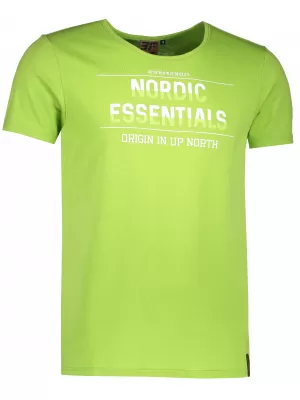 Pánské triko s krátkým rukávem ICEPEAK LUKA 957723689 ASPARAGUS