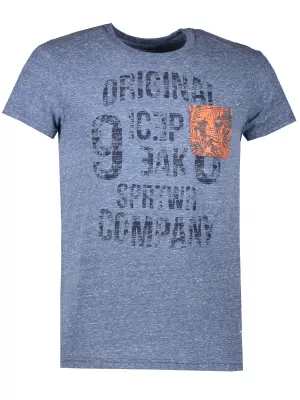 Pánské triko s krátkým rukávem ICEPEAK MAX 957772687 NAVY BLUE