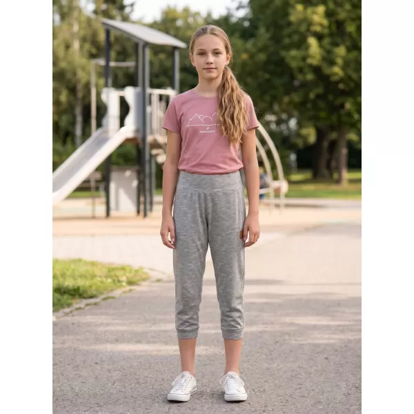  Dívčí 3/4 kalhoty SAM 73 GS 510 SVĚTLE ŠEDÁ 