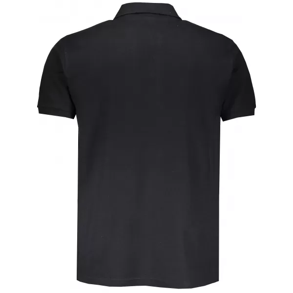  Pánské triko s límečkem FRUIT OF THE LOOM PREMIUM POLO BLACK 