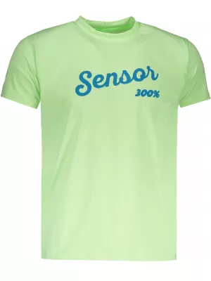 Pánské triko s krátkým rukávem SENSOR COOLMAX FRESH PT LOGO 18100029 SVĚTLE ZELENÁ