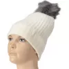 Dámská zimní čepice ICEPEAK ILA 55812578010 NATURAL WHITE