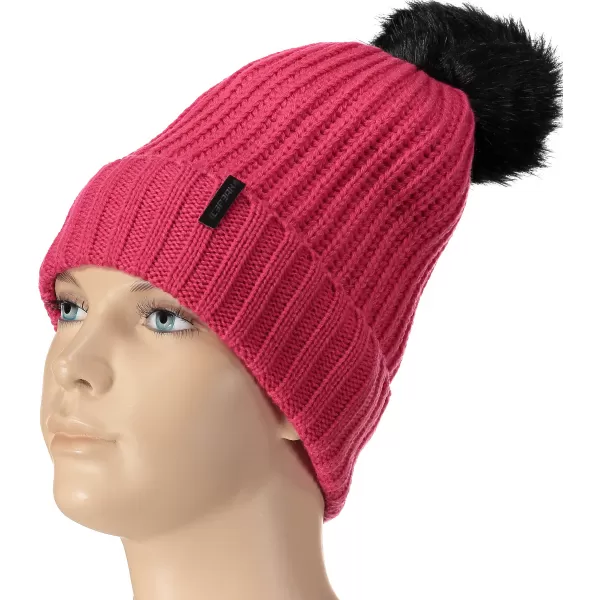  Dámská zimní čepice ICEPEAK ILA 55812578635 HOT PINK 