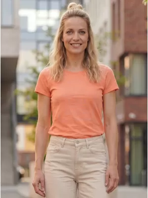 Dámské triko SAM 73 NANA LTSL355 ORANŽOVÁ