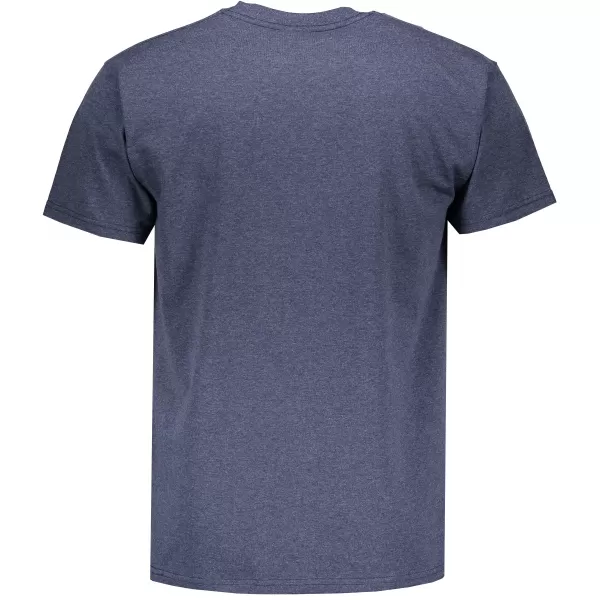  Pánské tričko FRUIT OF THE LOOM VALUEWEIGHT T VINTAGE HEATHER NAVY 