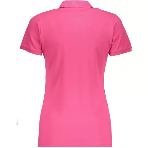 Dámské triko s límečkem FRUIT OF THE LOOM FIT POLO FUCHSIA 