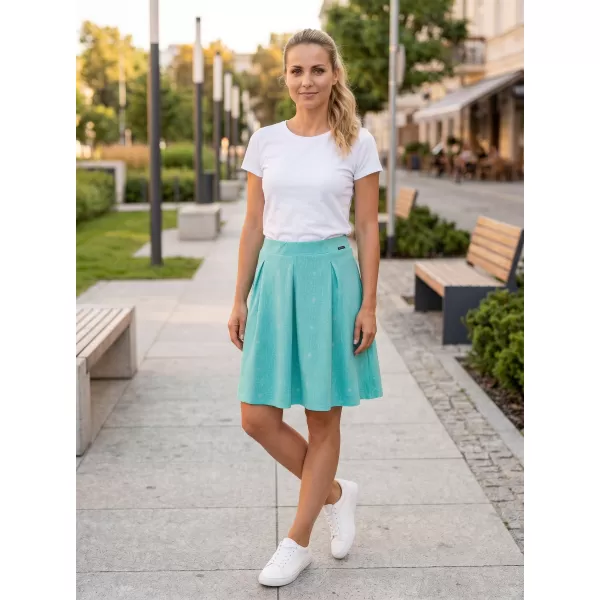  Dámská sukně SAM 73 LORA LSKL123 ZELENÁ 