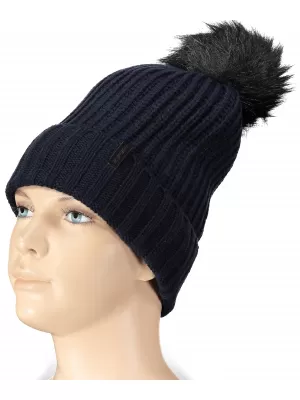 Dámská zimní čepice ICEPEAK ILA 55812578390 DARK BLUE