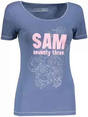 Dámské triko SAM 73 JAMINA 2 LTSL360 DENIM