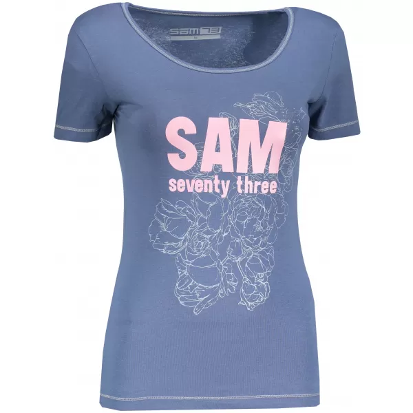  Dámské triko SAM 73 JAMINA 2 LTSL360 DENIM 