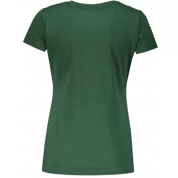  Dámské tričko FRUIT OF THE LOOM LADY FIT VALUEWEIGHT T BOTTLE GREEN 