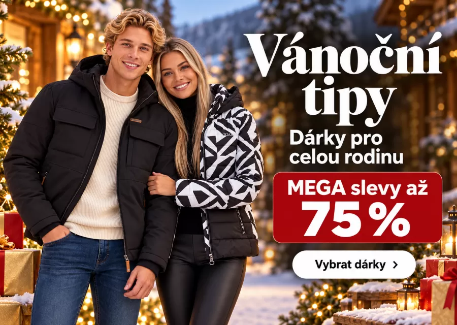 Vánoční tipy 2026: Dárky pro celou rodinu se slevou až 75 %