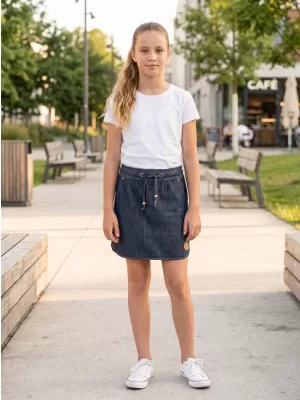 Dívčí sukně SAM 73 GZ 514 TMAVÁ DENIM