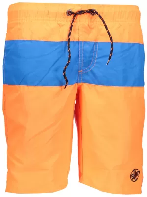 Chlapecké šortky SAM 73 BS 515 ORANŽOVÝ MELÍR NEON
