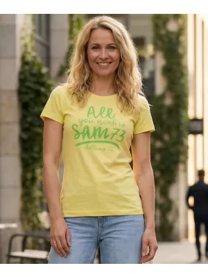 Dámské triko SAM 73 KYRINA LTSN476 ZELENÁ