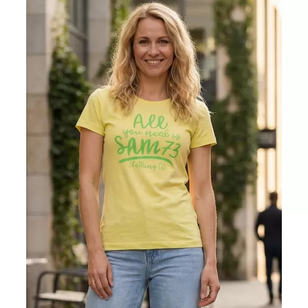  Dámské triko SAM 73 KYRINA LTSN476 ZELENÁ 