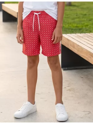 Chlapecké šortky SAM 73 BS 519 ČERVENÁ