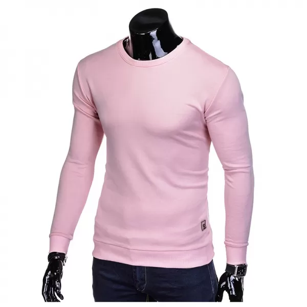  Pánská mikina OMBRE AB911 POWDER PINK 