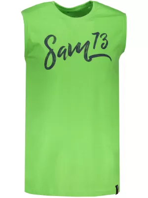 Pánské tílko SAM 73 RYLAN MTSN387 ZELENÁ