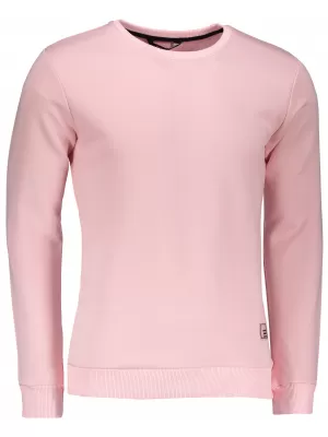 Pánská mikina OMBRE AB911 POWDER PINK
