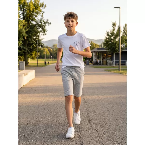  Dětské šortky SAM 73 BILLIO KPAN144 SVĚTLE ŠEDÁ 