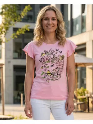 Dámské triko SAM 73 KARLEA LTSN475 RŮŽOVÁ