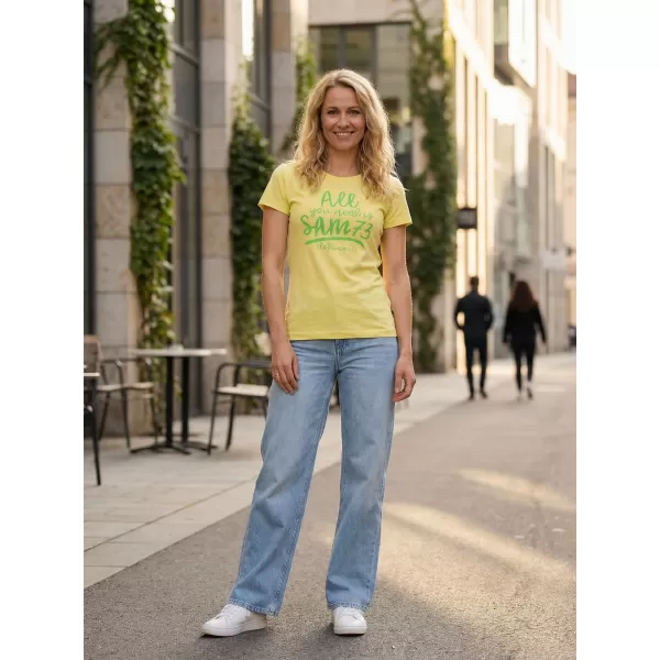  Dámské triko SAM 73 KYRINA LTSN476 ZELENÁ 