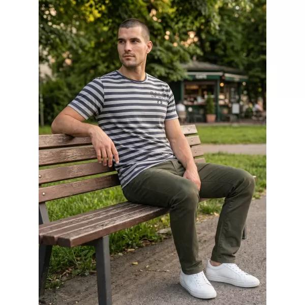  Pánské triko SAM 73 SAMIAR MTSN388 SVĚTLE ŠEDÁ 