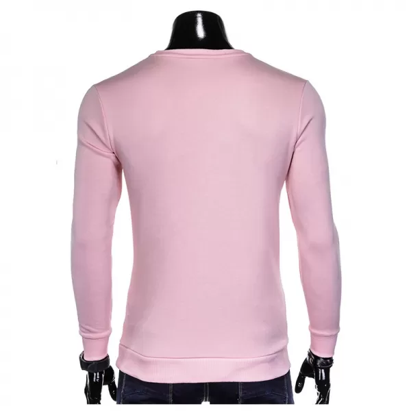  Pánská mikina OMBRE AB911 POWDER PINK 