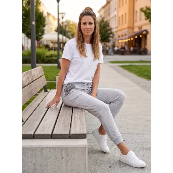  Dámské 3/4 kalhoty SAM 73 EFRENA LPAN326 SVĚTLE ŠEDÁ 