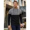 Pánský svetr ALTISPORT HIEUX MPLP076 ČERNÁ