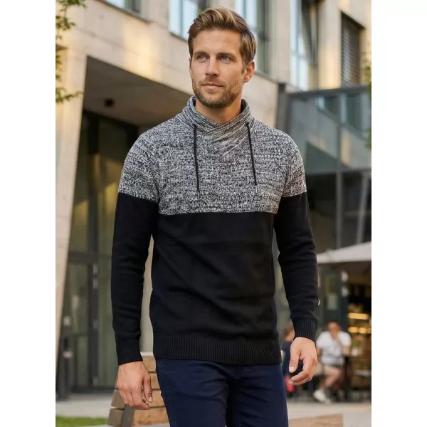  Pánský svetr ALTISPORT HIEUX MPLP076 ČERNÁ 